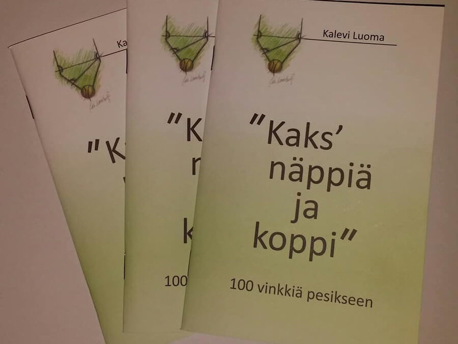 Tilaa omaksi ”Kaks´näppiä ja koppi” – pesislegenda Kalevi Luoma kirjoitti oppaan junioripesäpalloilijoille