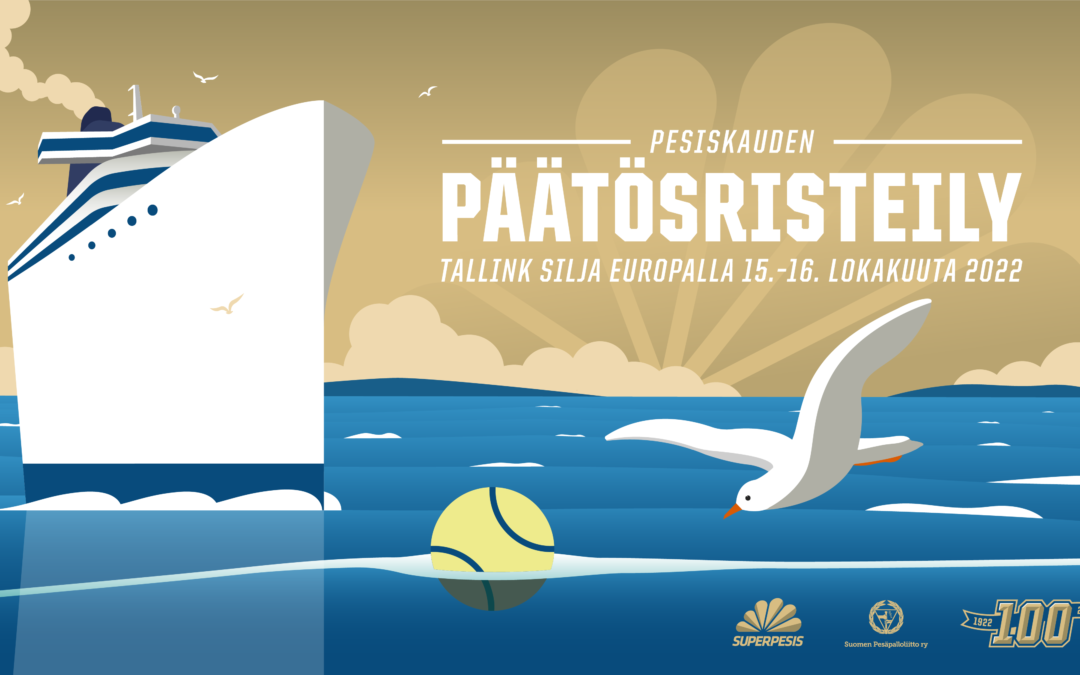 Pesäpallokauden päätösristeily risteillään lokakuussa